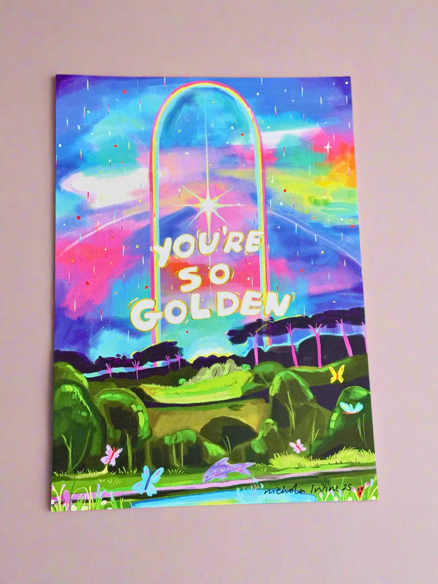 Golden Print | Nichola Irvine