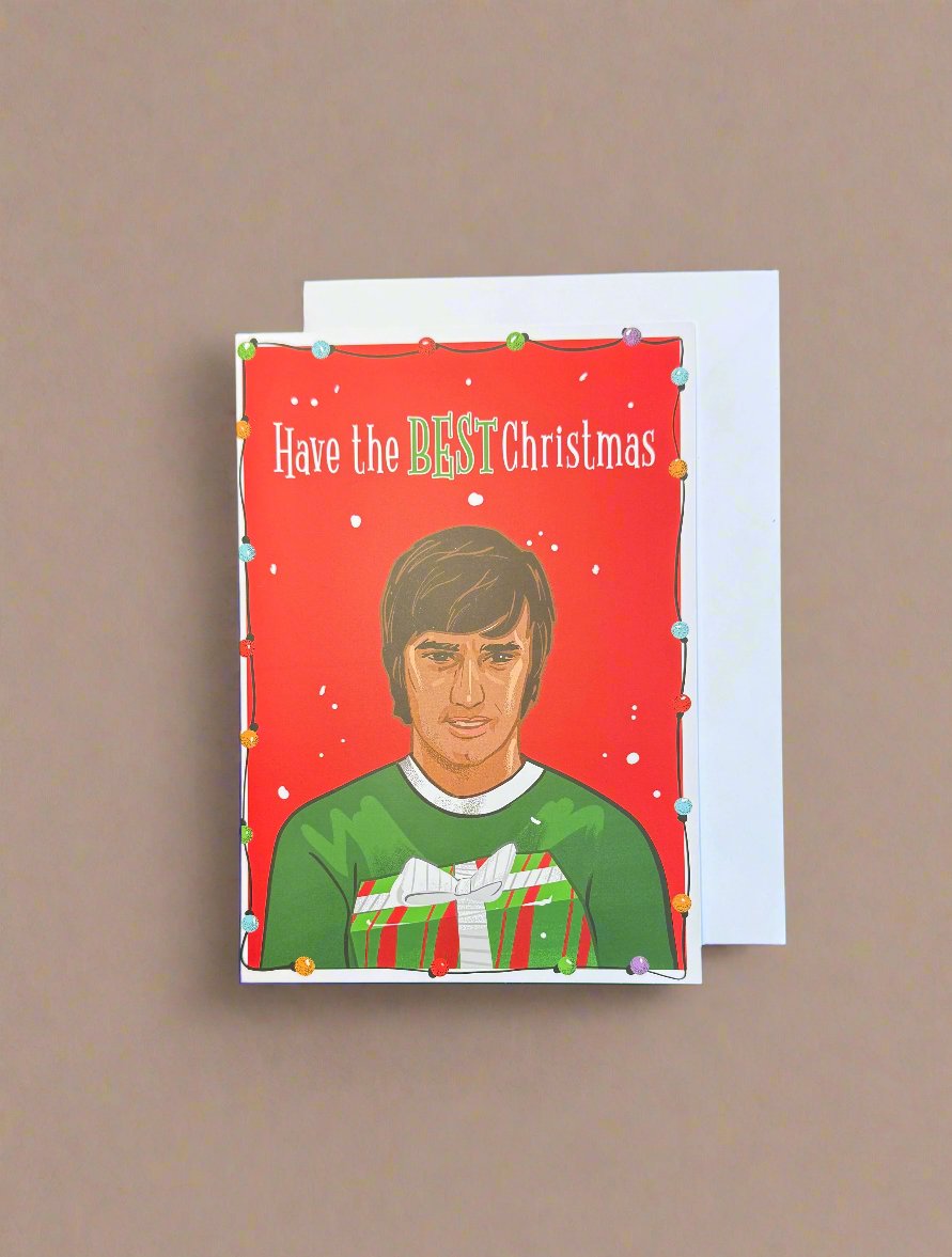 George Best Christmas Card