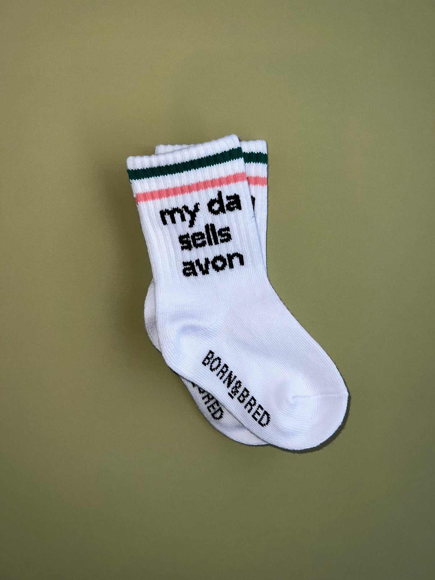 My Da Sells Avon Baby Socks | Born & Bred