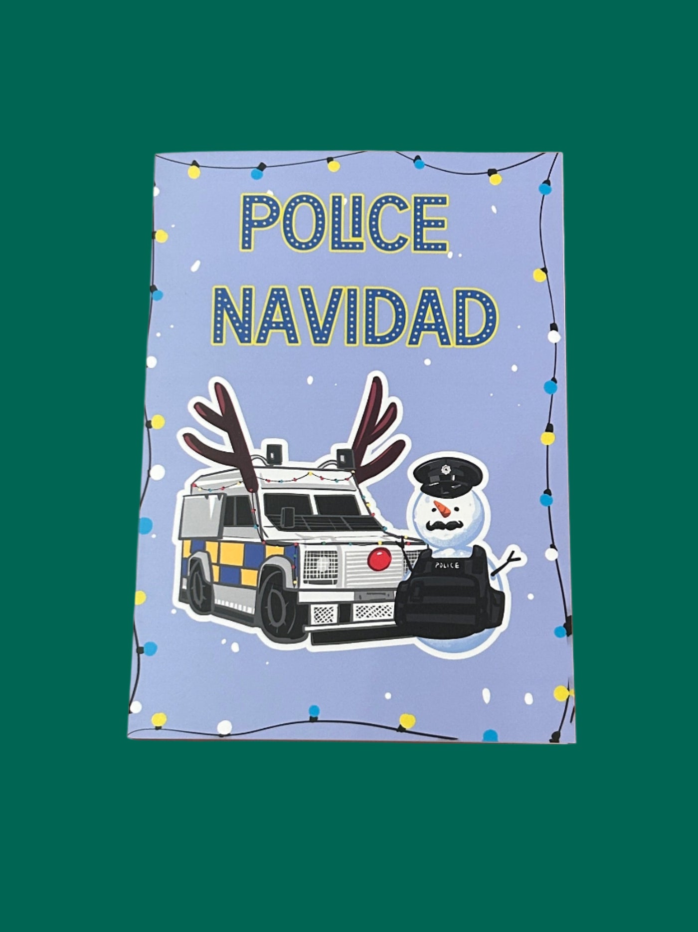 Tarjeta de Navidad para niñas de Ma Mary Derry