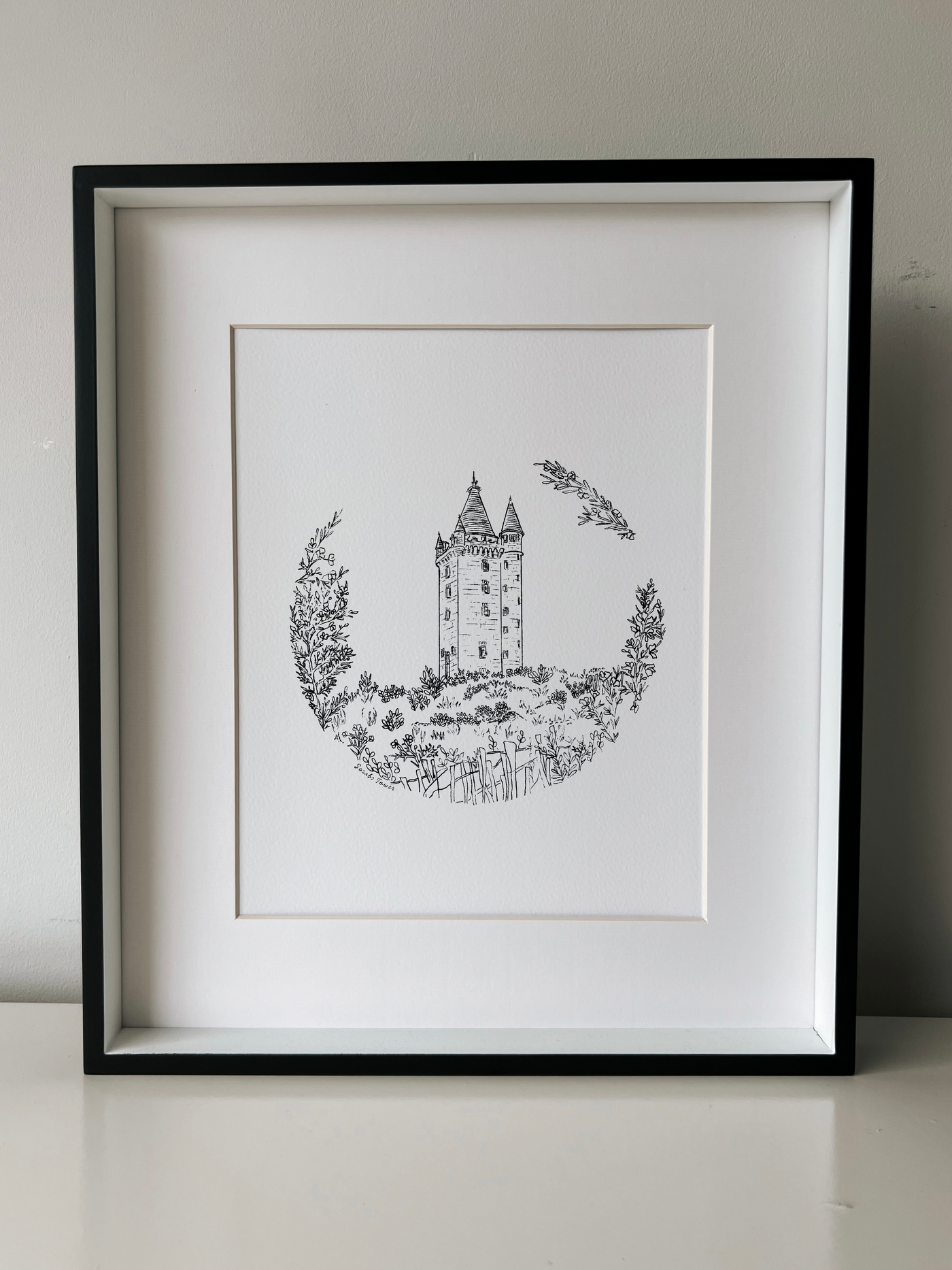 Scrabo Tower Print | Sam Munro Art