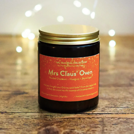 Mrs Claus' Oven Candle | The Bearded Candle Makers