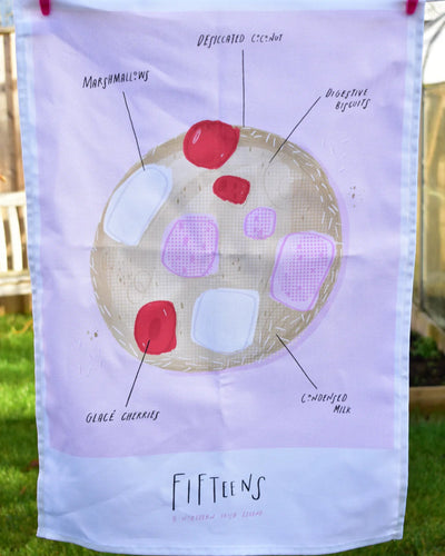 Fifteens Tea Towel