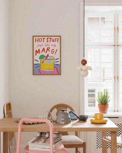 Margarita Cocktail Print | Kerrie Illustrates