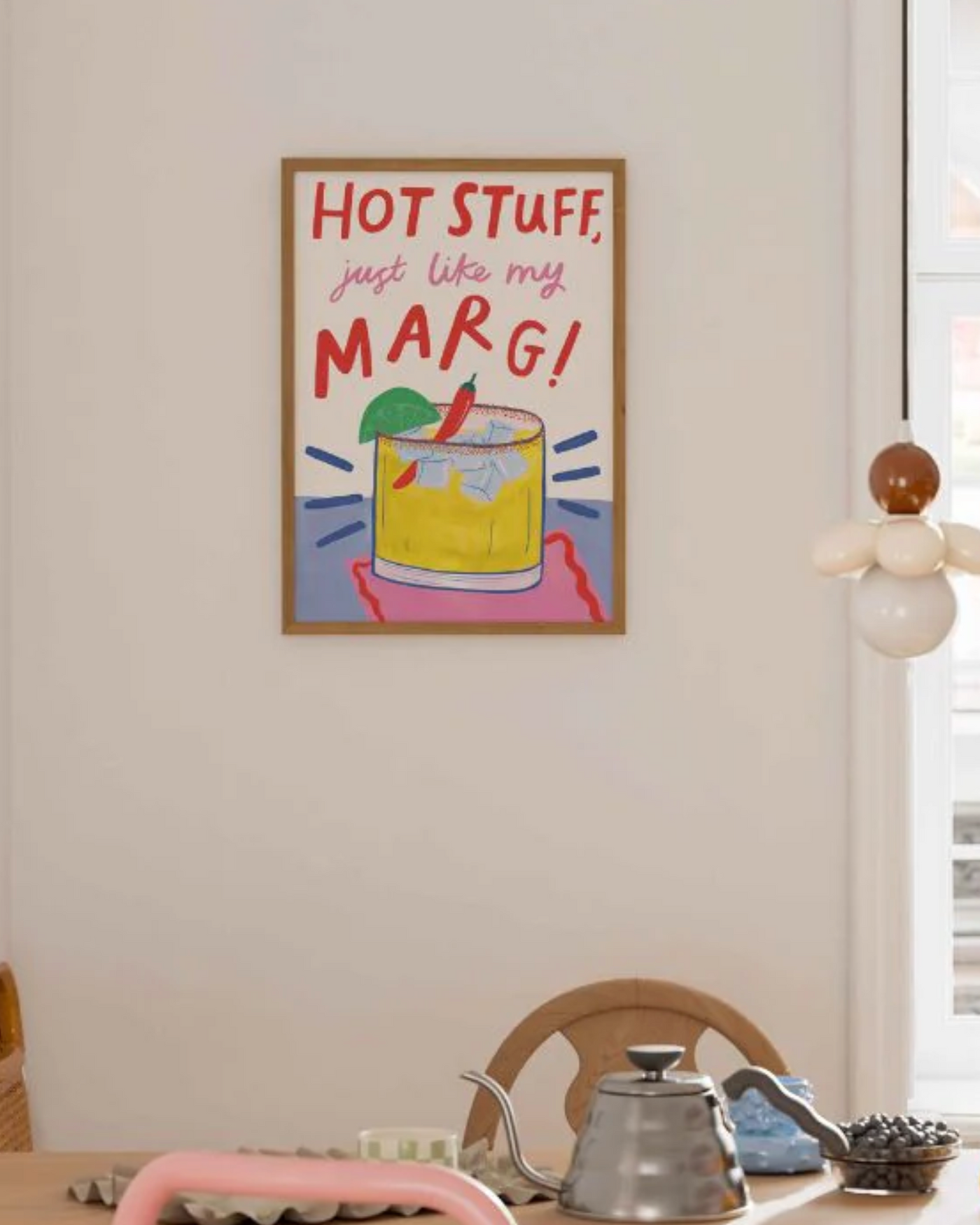 Margarita Cocktail Print | Kerrie Illustrates