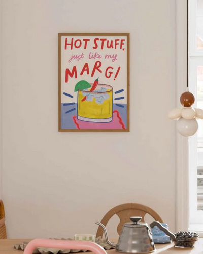 Margarita Cocktail Print | Kerrie Illustrates