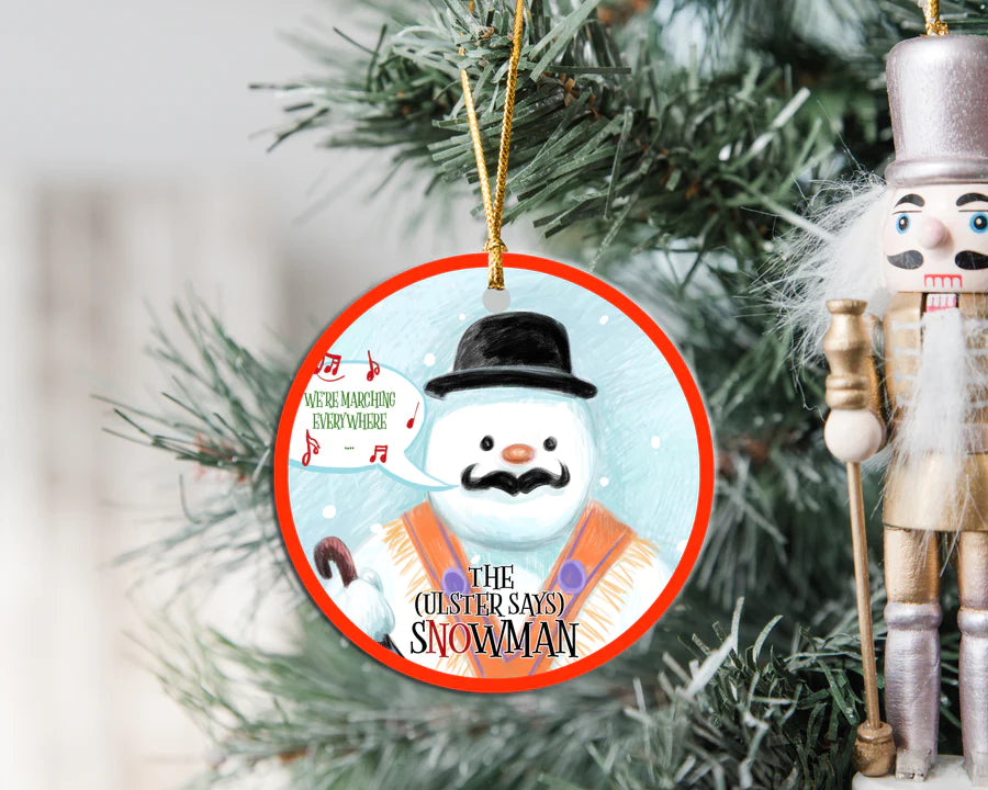 The (Ulster Says) Snowman | Christmas Decoration