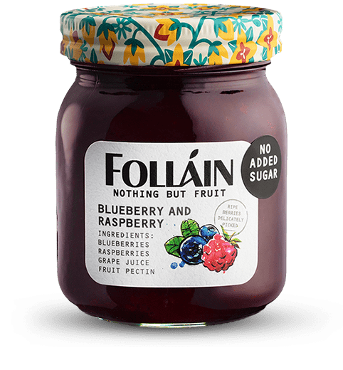 Blueberry and Raspberry Jam | Folláin