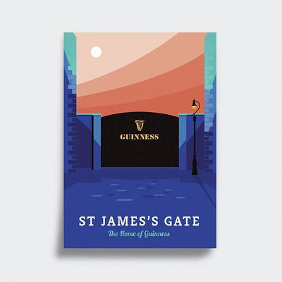 St James's Gate Print | Guinness X Pawpear