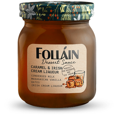 Caramel & Irish Cream Liqueur Dessert Sauce | Folláin