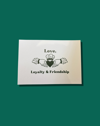 Claddagh | Love, Loyalty & Friendship Print | Dearbhail Designs