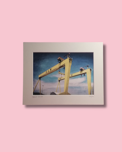 Belfast Cranes Print | Sharon Millar