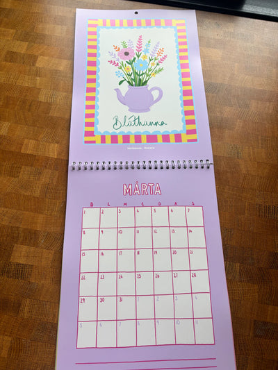 Feilire 2026 | Irish Language Calendar | Connect The Dots Design
