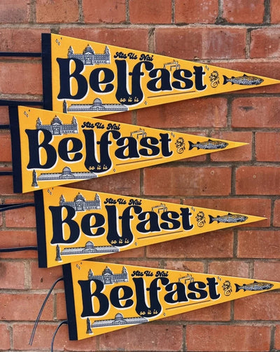 Belfast Pennant | Sasha Ferg Art