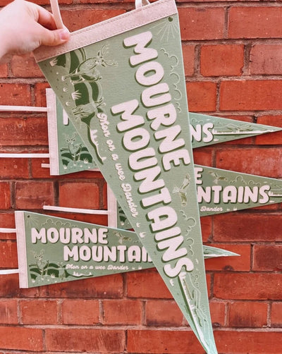 Mourne Mountains Pennant | Sasha Ferg Art