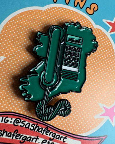 Ireland Phone Pin | Sasha Ferg Art