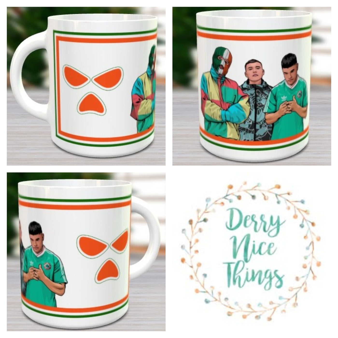Kneecap Mug | Derry Nice Things