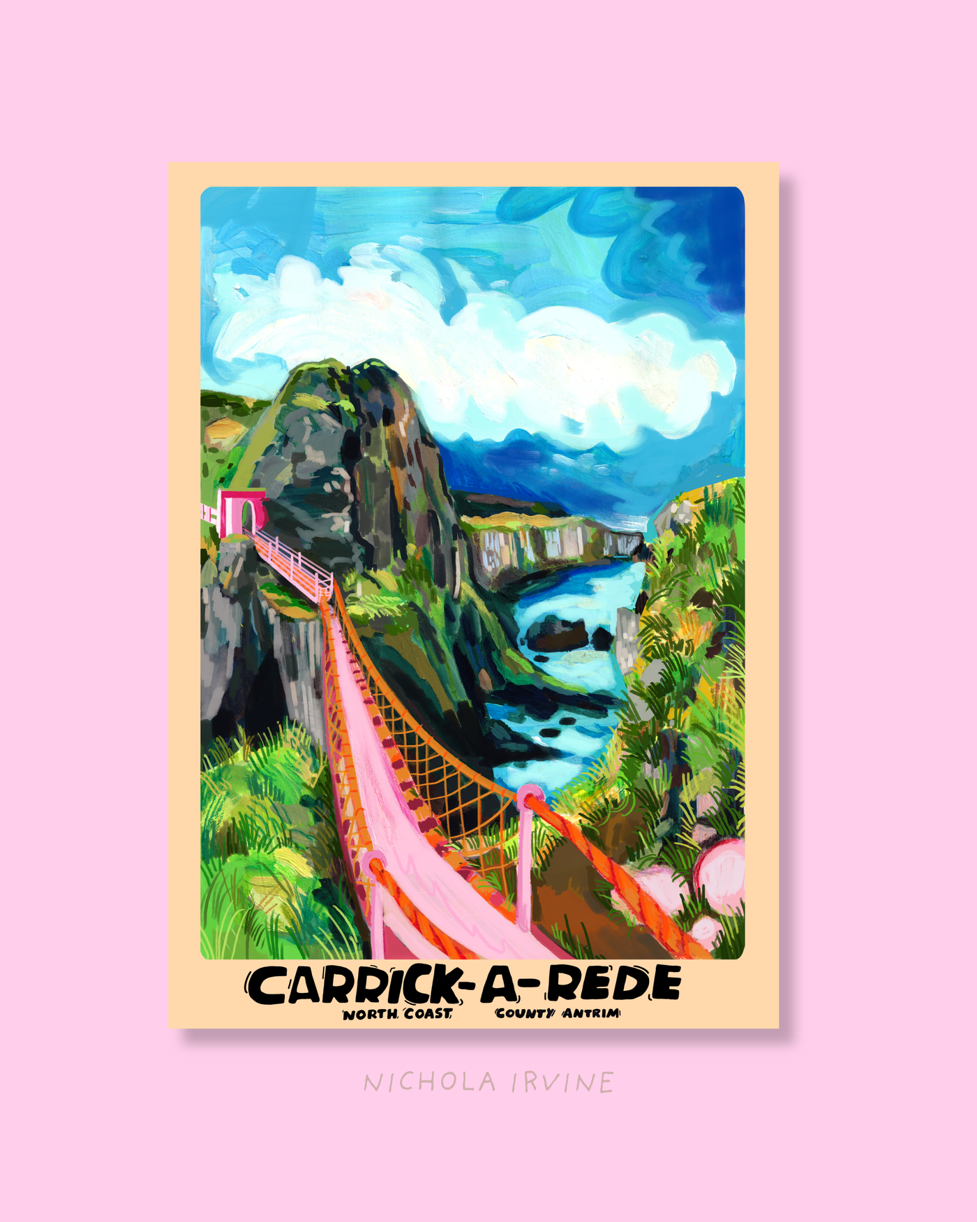 Carrick-A-Rede Print | Nichola Irvine