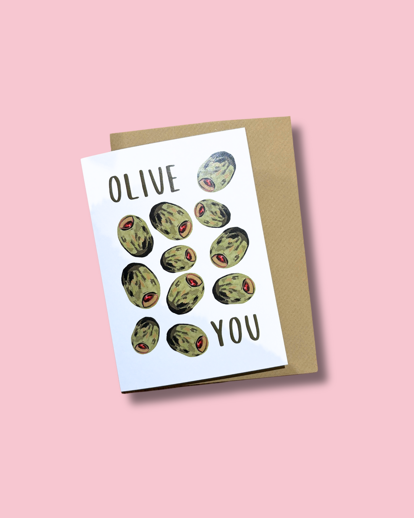 Olive You Card | Dearbhail Designs