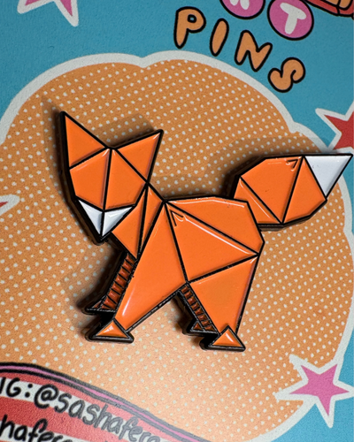 Fox Pin | Sasha Ferg Art