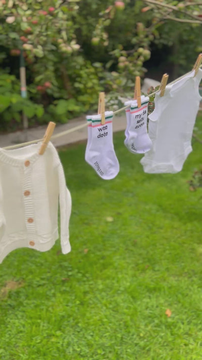 My Da Sells Avon Baby Socks | Born & Bred