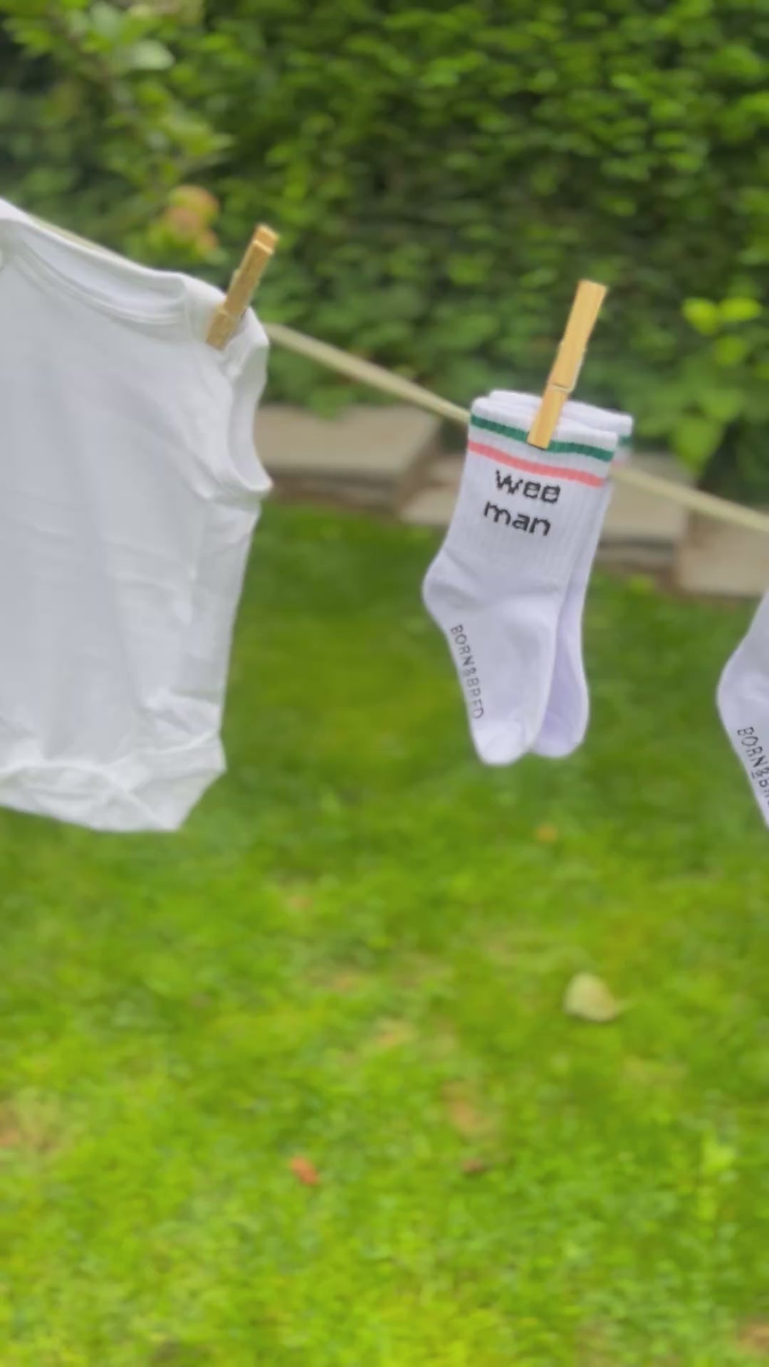 Wee Man Baby Socks | Born & Bred