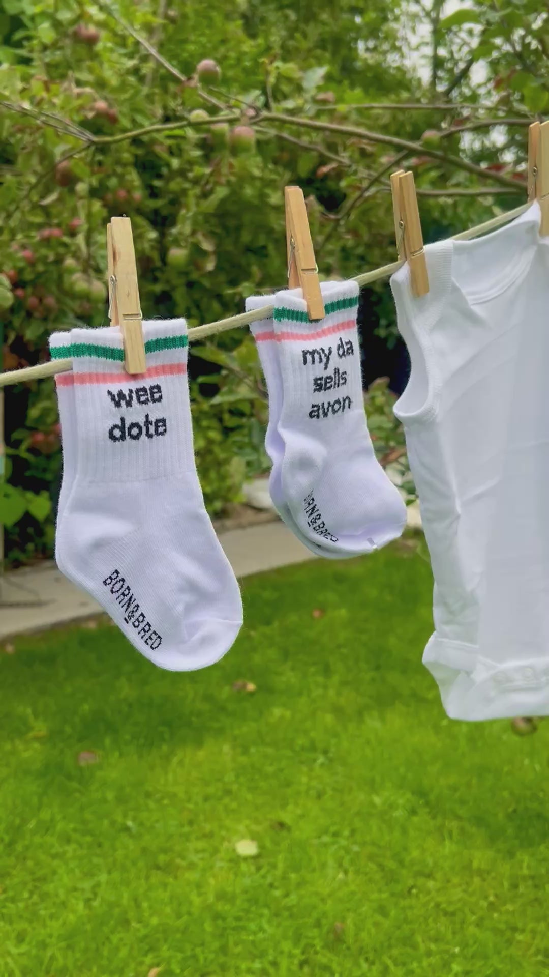 Wee Man Baby Socks | Born & Bred