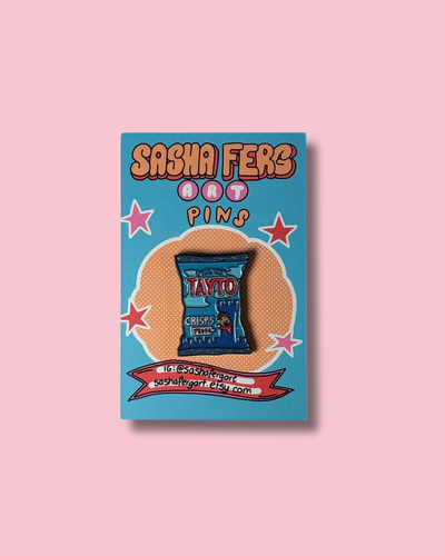 Tayto Crisps Pin | Sasha Ferg Art