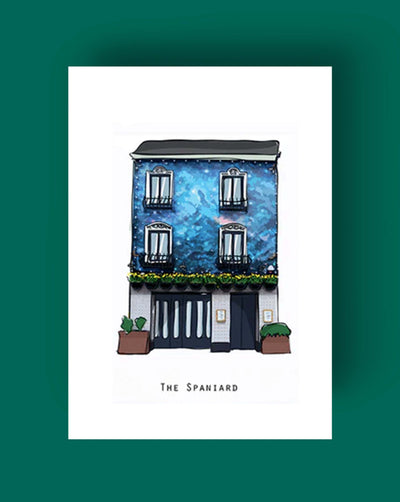 Spaniard Cowfield Pub Print