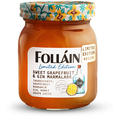 Sweet Grapefruit & Gin Marmalade | Folláin