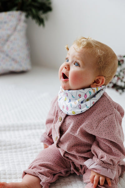 Christmas Lights Bib | Milk & Joy