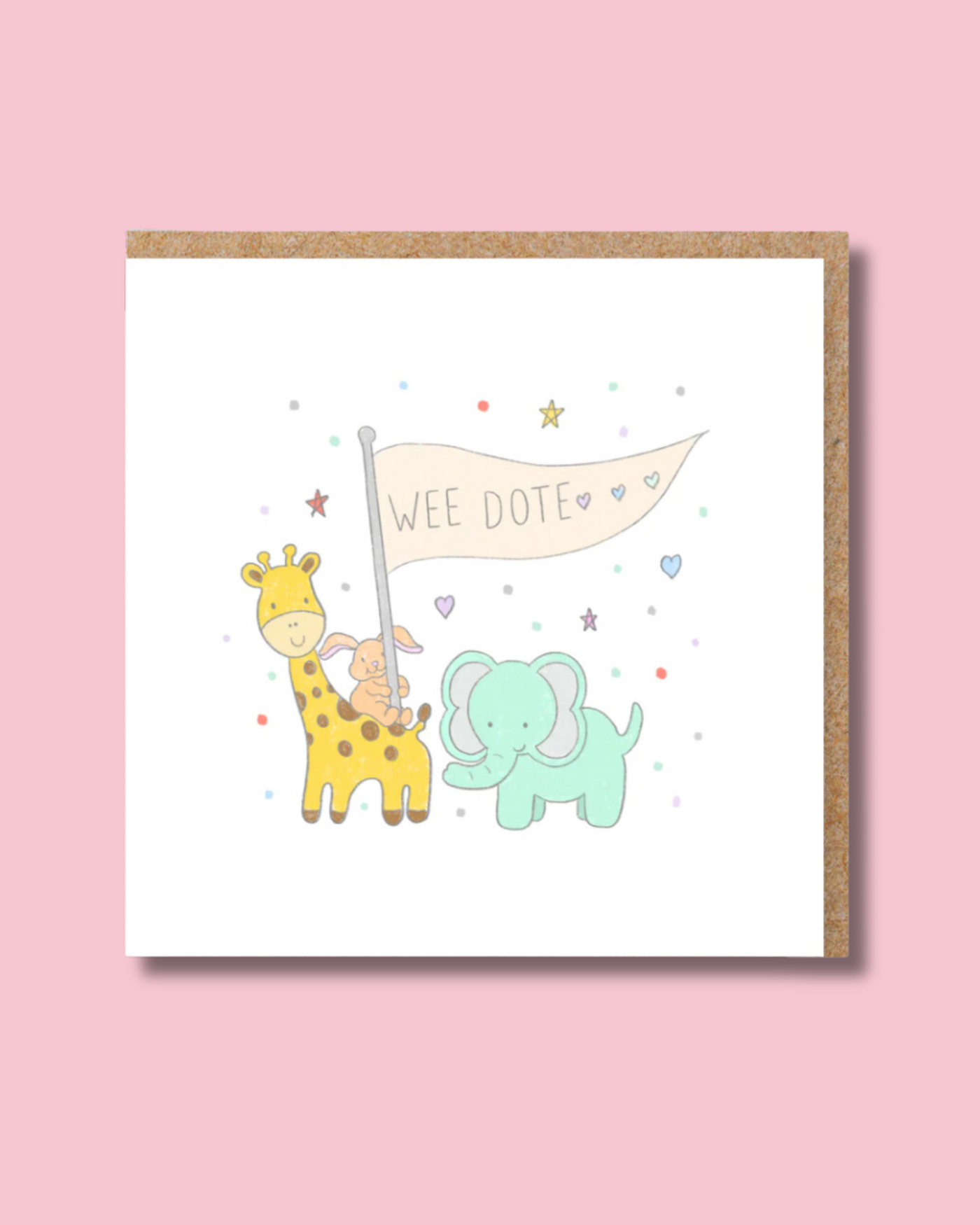 Wee Dote Card | Connect The Dots Design