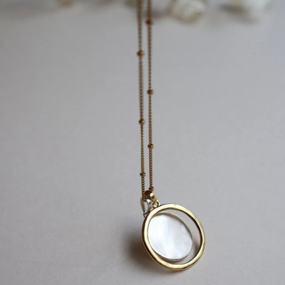 new moon necklace