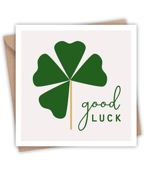 Good Luck Card