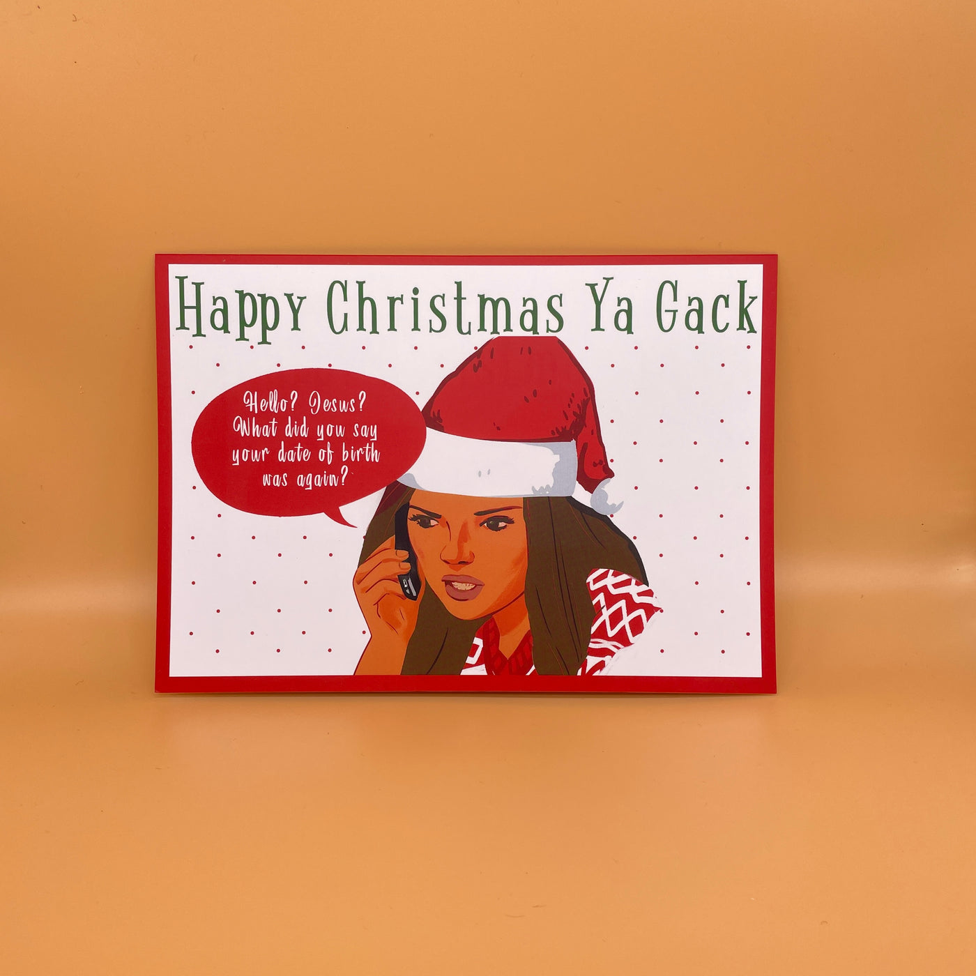 Tarjeta de Navidad de Nadine Coyle