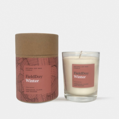 winter field day candle large