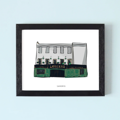 Laverys Framed Pub Print