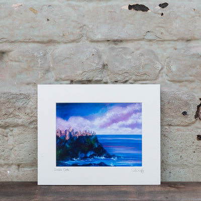 Dunluce Castle print Olive Duffy 