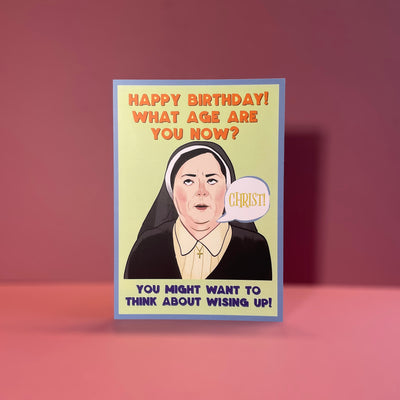 sister michael derry girls card